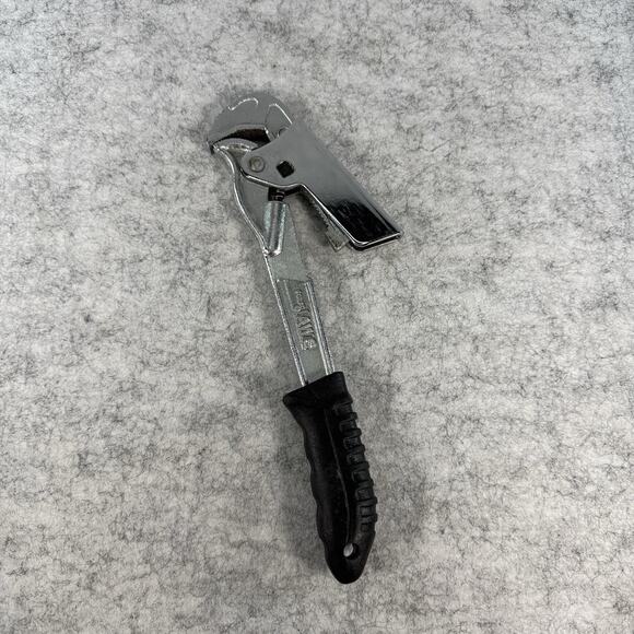 Vintage Power Jaws 10" Ratcheting Pipe Wrench Heavy Duty Steel Plumbing Tool - Picture 1 of 5
